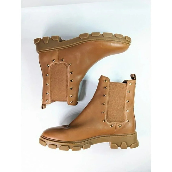 Michael Kors Women's Ridley Studded Lug-Sole Chelsea Booties Size 9.5 MSRP $225 - Picture 5 of 10
